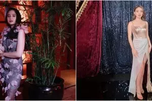 Gaya 11 pesinetron hadiri acara ulang tahun, Nikita Willy tampil pede pakai kaus tanpa lengan