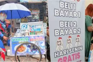 11 Momen lucu orang jualan ini idenya nyeleneh tapi patut diacungi jempol