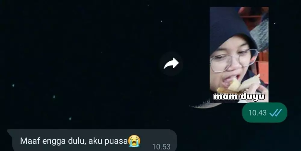9 balasan chat lucu pakai meme © berbagai sumber