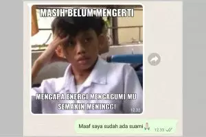Malas ngetik, 9 balasan chat lucu pakai meme ini bikin senyum tipis