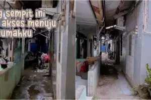 Intip 9 potret rumah dalam gang sempit yang estetik, area teras mirip coffe shop