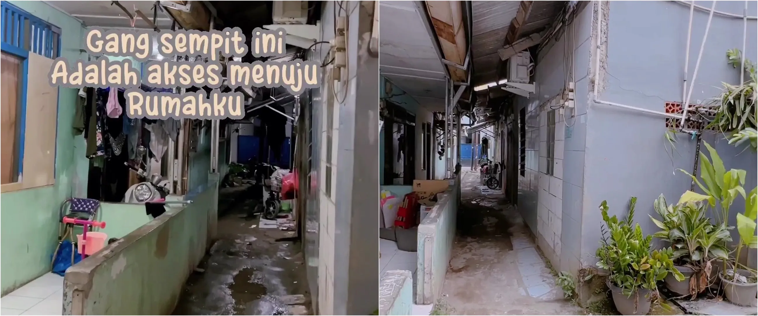 Intip 9 potret rumah dalam gang sempit yang estetik, area teras mirip coffe shop