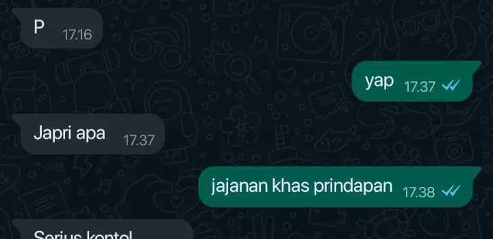 balasan teman ditanya serius © berbagai sumber