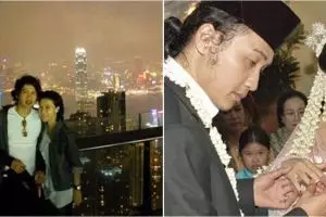 19 Tahun menikah, 11 potret romantis Agus Kuncoro 'Ustaz Adi di Ronaldowati' bareng istri