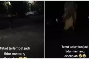 Takut terlambat masuk sekolah jam 5 pagi, siswa di NTT ini pilih menginap di sekolah