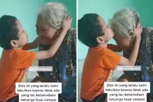 Kisah haru anak bernama Fauzi yang ditinggal orang tua dan hidup terbatas, kondisinya memprihatinkan
