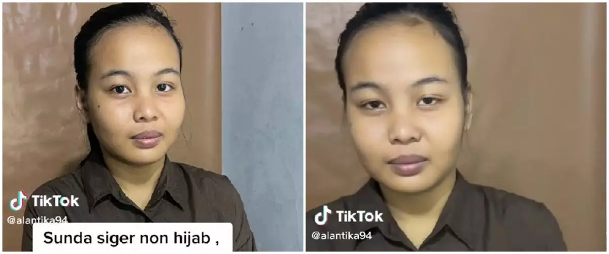 Pengantin berkulit sawo matang dirias MUA jadi imut manglingi bak boneka, bikin lupa wajah aslinya