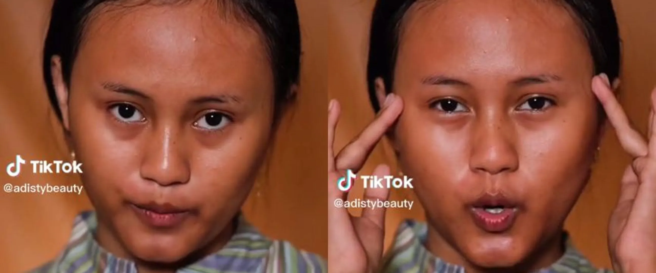 Wanita kulit sawo matang dirias MUA pengantin Bali, manglingi bak beda orang