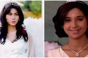 Sama-sama perankan ibu peri di sinetron Bidadari, intip 9 beda gaya Ayu Azhari dan Marini Zumarnis