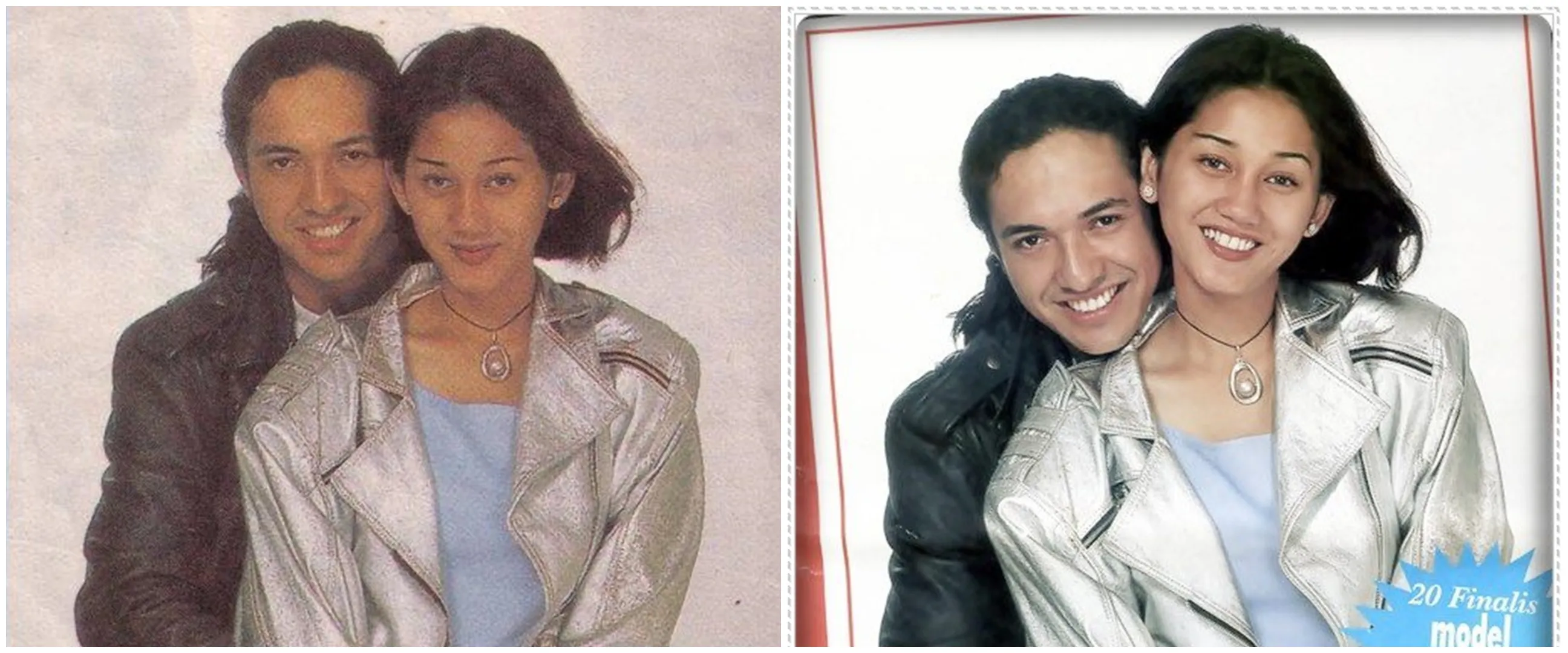 Ingat model pria yang memeluk Nike Ardilla ini? Kini jadi produser film, intip 11 potret terbarunya