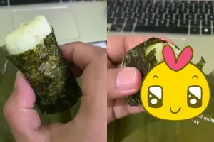 Menyantap sushi ala kearifan lokal, aksi warganet satu ini tuai pujian