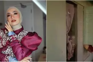 Tak malu mengaku dulu hidup kekurangan, ini 9 potret rumah beralas semen milik Imel Putri di kampung