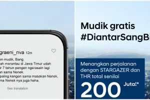 Hyundai gelar mudik gratis #DiantarSangBintang, bagi-bagi THR Rp 20 juta