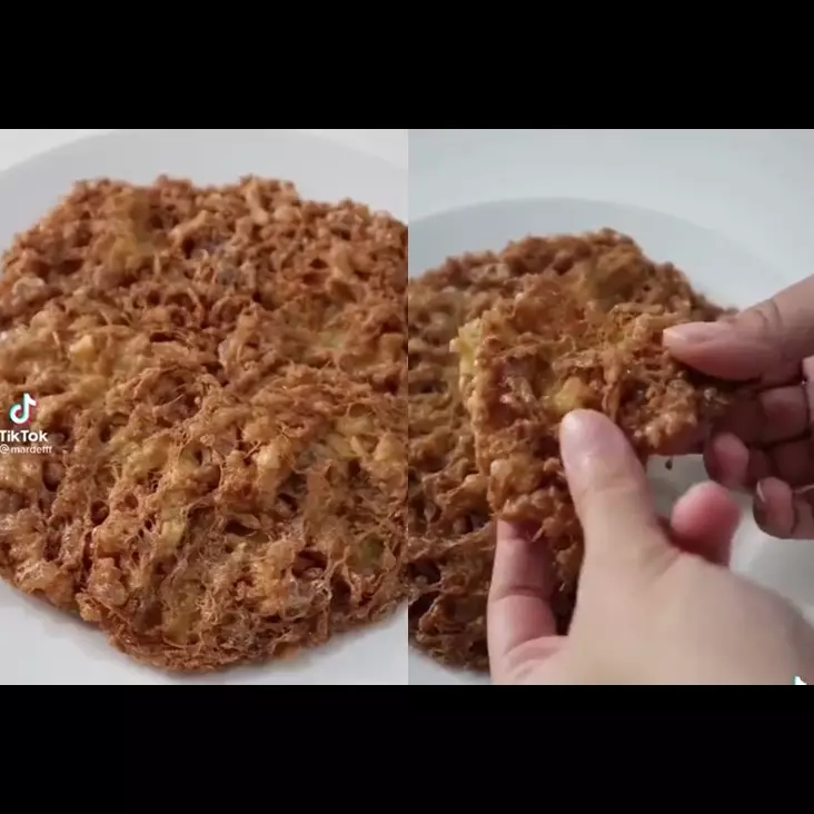 Tanpa tambahan tepung, ini trik bikin telur dadar barendo agar keriting,  tebal, dan antigagal