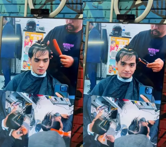Ricky Harun potong rambut © Instagram Ricky Harun potong rambut © Instagram