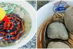 11 Tingkah kocak orang pas beli bakso ini endingnya bikin gemas yang jual