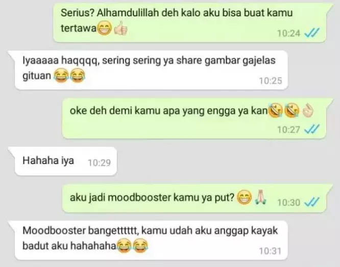 chat lucu dengan gebetan ini endingnya bikin kesal Berbagai sumber