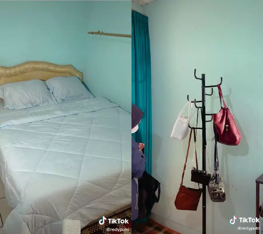 makeover kamar ibu  © TikTok/@redyputri makeover kamar ibu  © TikTok/@redyputri
