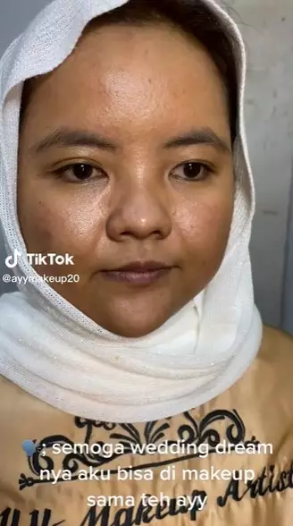 Transformasi wedding makeup ala korea hasilnya manglingi © 2023 brilio.net