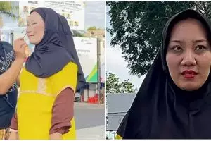 MUA ini makeover emak-emak di pinggir jalan, hasil riasannya nggak ada lawan