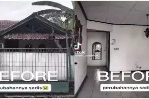 Rumah lawas tampak angker ini dimakeover jadi hunian Skandinavia, before-afternya bikin melongo