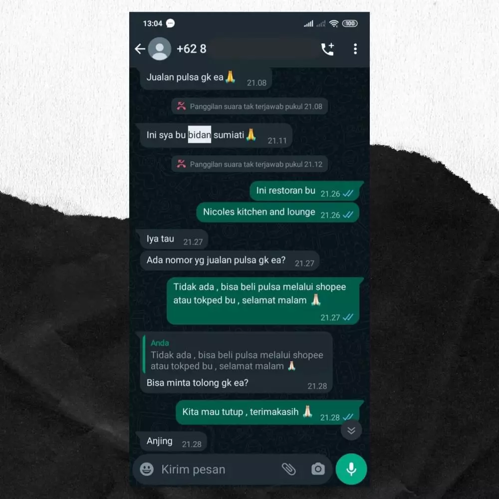 chat lucu pembeli tanya barang © Instagram chat lucu pembeli tanya barang © Instagram