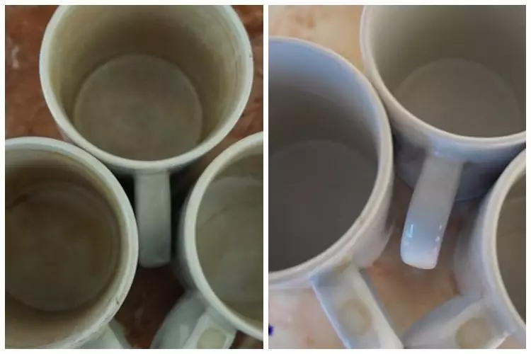 Tanpa sitrun atau cuka, ini cara sederhana bersihkan noda membandel di gelas keramik