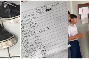 Aksi anak SMP rela patungan demi belikan sepatu temannya yang sudah jebol ini bikin salut