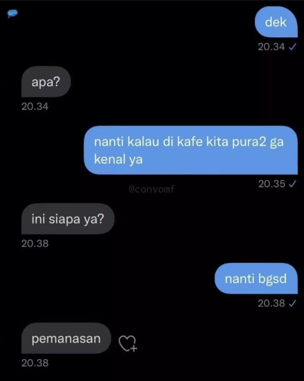 chat kocak kakak dan adik ini absurdnya bikin geleng kepala © berbagai sumber