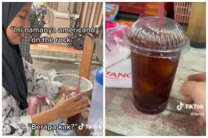 Cara pedagang kaki lima bikin kopi ini kreatif abis, hasilnya bak americano di kafe