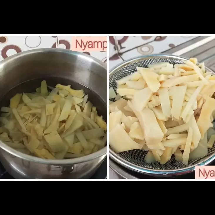 Bukan pakai rempah, begini trik merebus rebung agar tidak pahit dan bau pesing