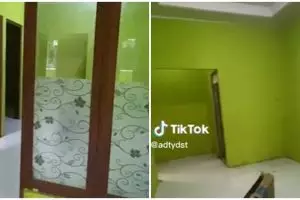 Makeover rumah hijau bak greenscreen jadi modern minimalis, transformasinya bikin lupa bentuk awalnya