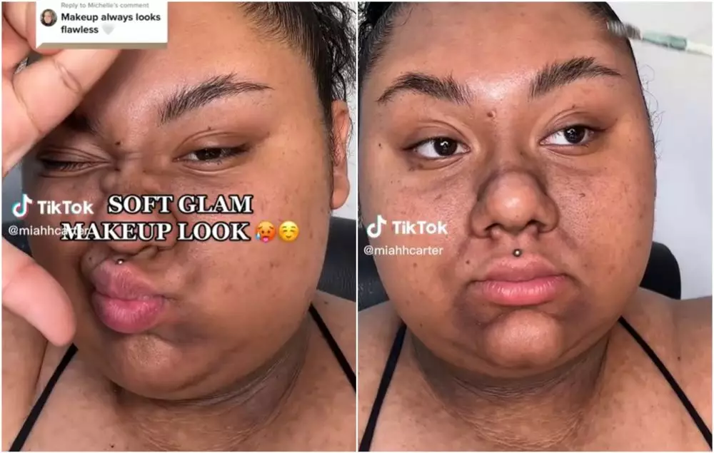 transformasi makeup wanita kulit sawo matang hasilnya bikin melongo © berbagai sumber