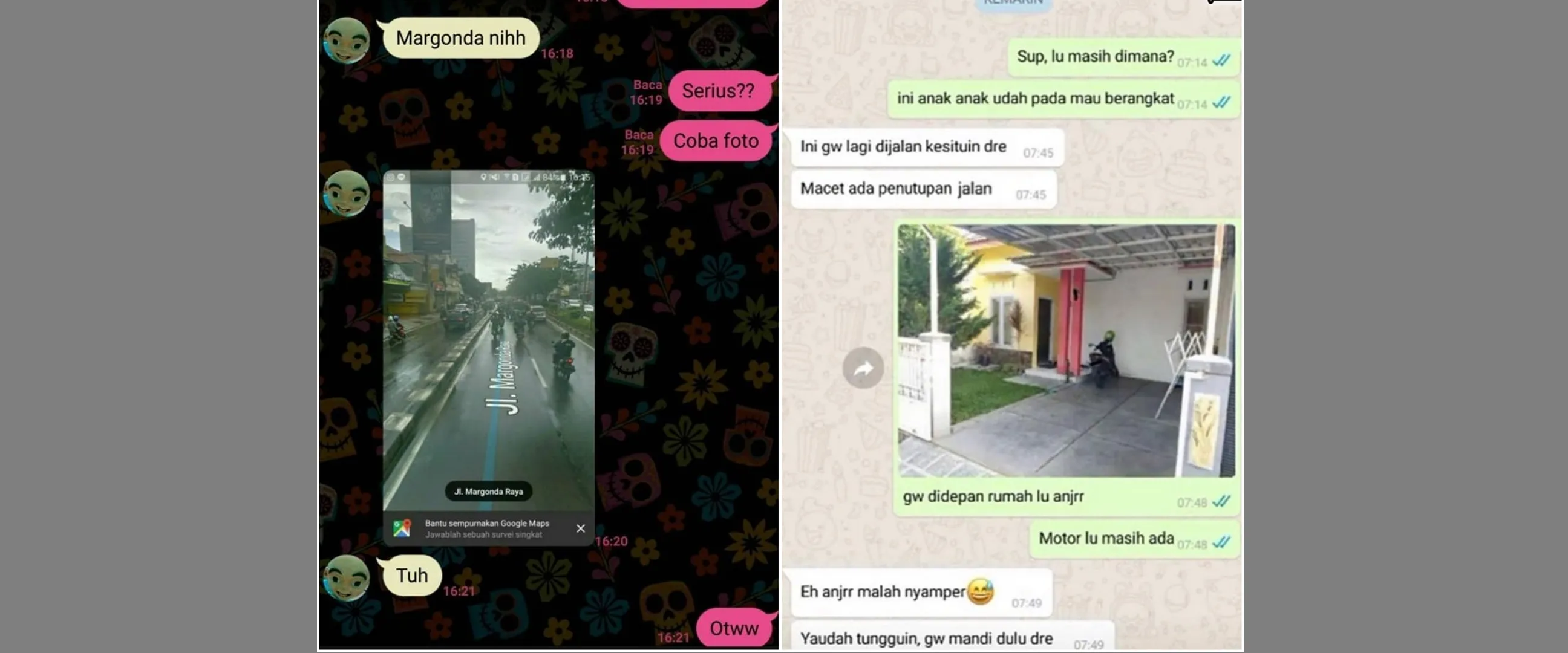 11 Chat lucu teman ketahuan bohong ini jadi pemicu keributan