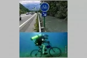 Bikin bingung, 11 rambu lalu lintas nggak pas sama kondisi sekitar ini bikin yang lihat auto bengong