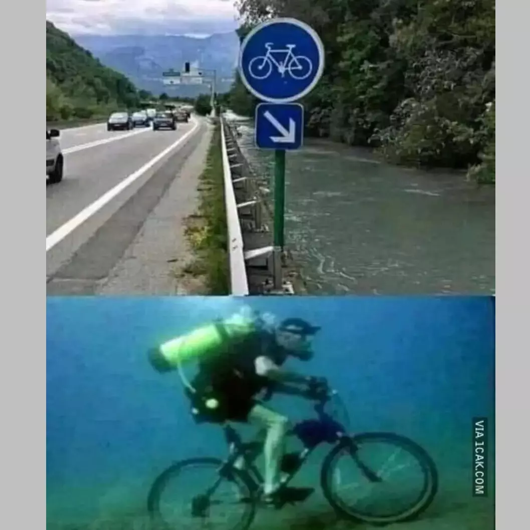 Bikin bingung, 11 rambu lalu lintas nggak pas sama kondisi sekitar ini bikin yang lihat auto bengong