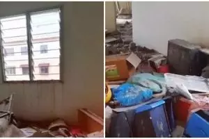 Potret rumah lelang penuh rongsokan jadi estetik, penampakan interiornya bak koridor hunian mewah