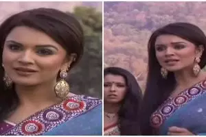 Jadi sosok pengkhianat di serial Nakusha, intip 11 pesona anggun Aashka Goradia dalam balutan sari