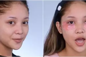 Rela bikin konten 8 jam, hasil makeup wanita ini dipuji mirip Bunga Zainal hingga Maia Estianty