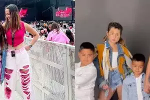 Ibu-anak serasa bestie, intip 11 momen kebersamaan Nia Ramadhani dan Mikhayla dari kecil hingga kini