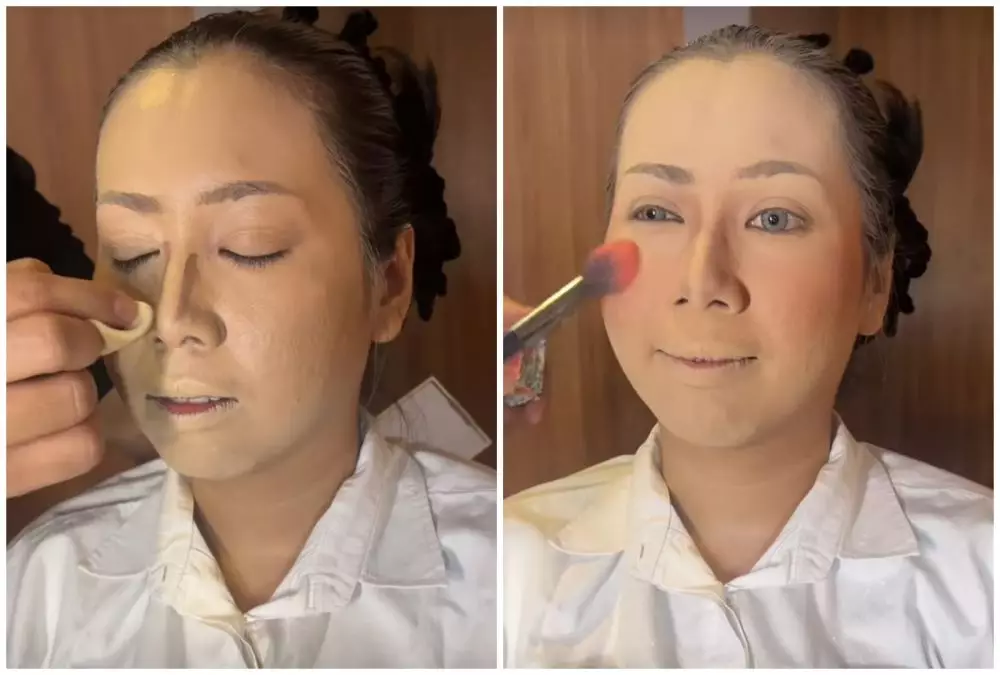 MUA rias pengantin Padang © Tiktok