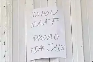 Pancing emosi pembeli, 13 tulisan lucu promo dagangan ini endingnya bikin gigit jari
