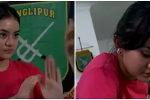 Pemeran Aisyah anak Kang Murad di Preman Pensiun kini tampil tomboi, intip 11 gayanya saat naik moge