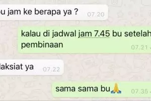 Absurd banget, 13 chat kocak percakapan antara guru dan murid ini mengundang tawa