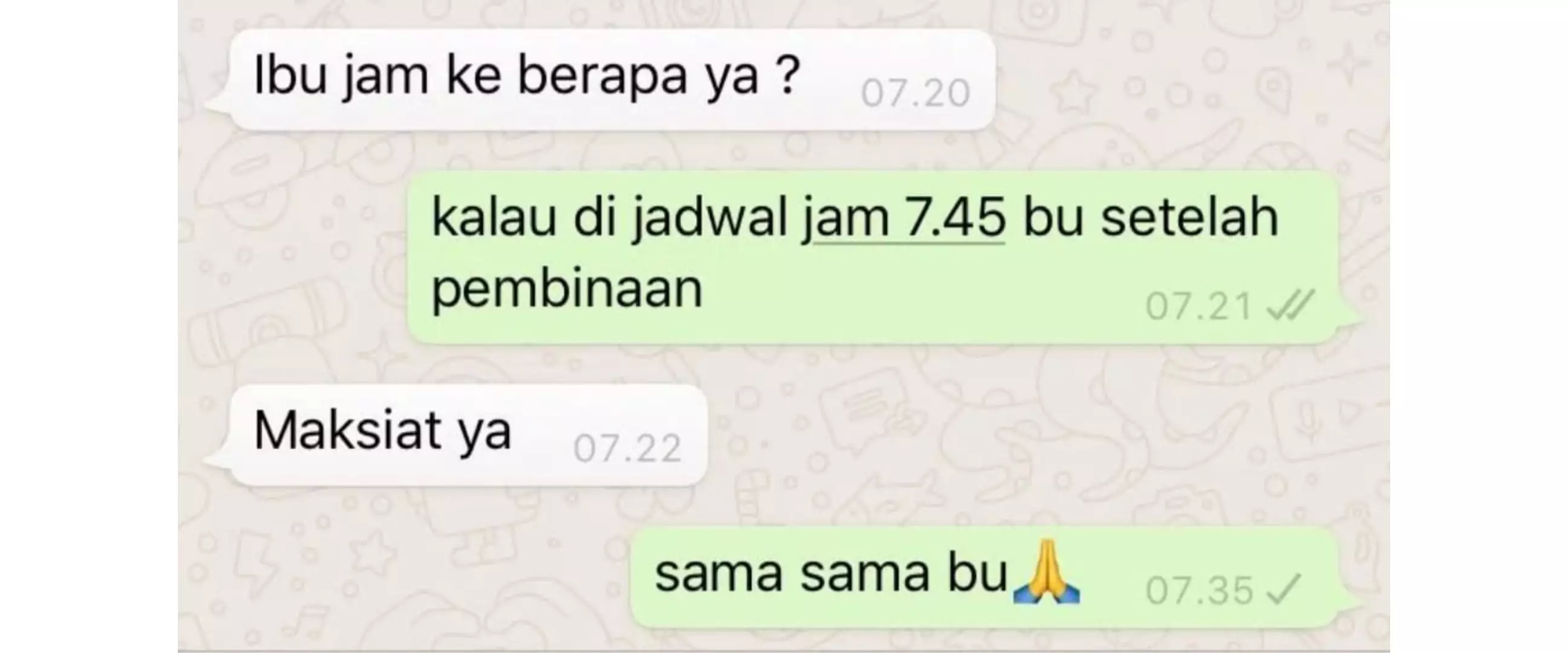 Absurd banget, 13 chat kocak percakapan antara guru dan murid ini mengundang tawa