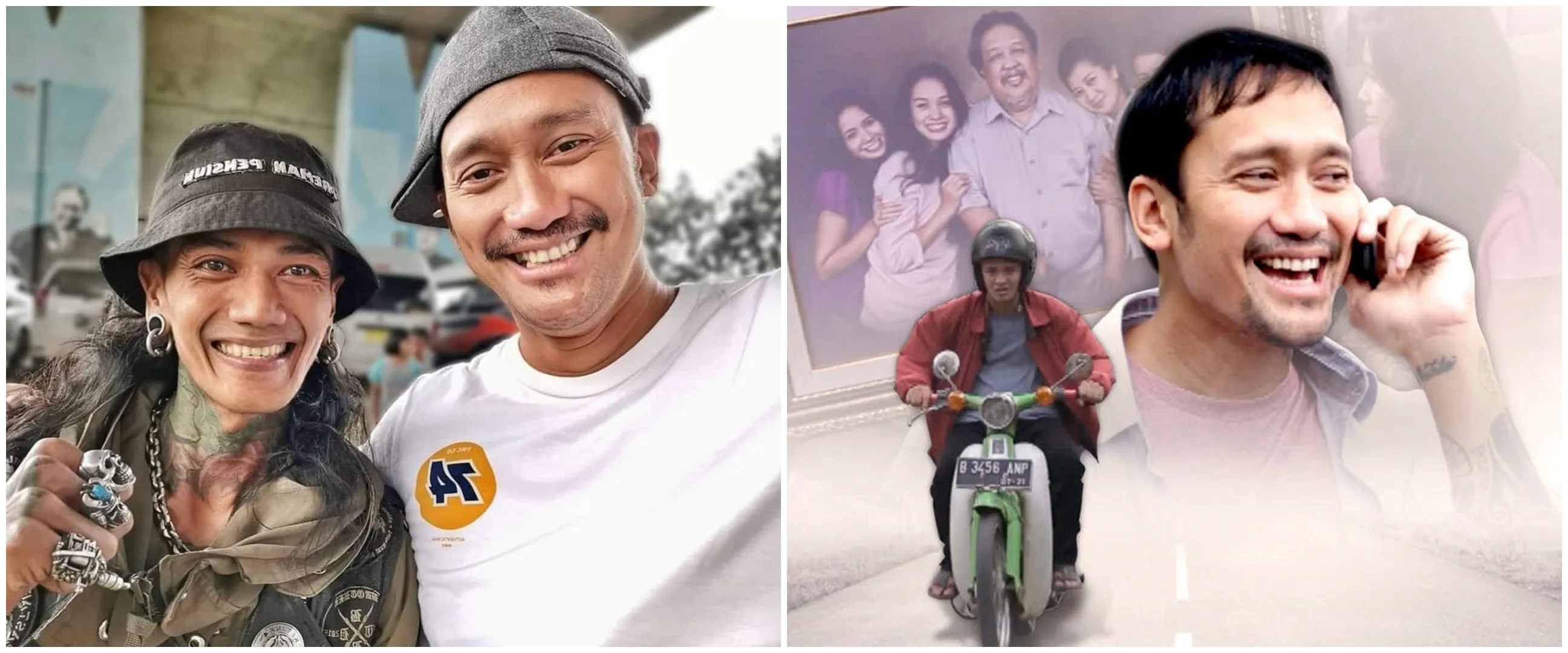 Opik di Preman Pensiun awali karier dari cover boy, intip 11 potretnya nampang di majalah