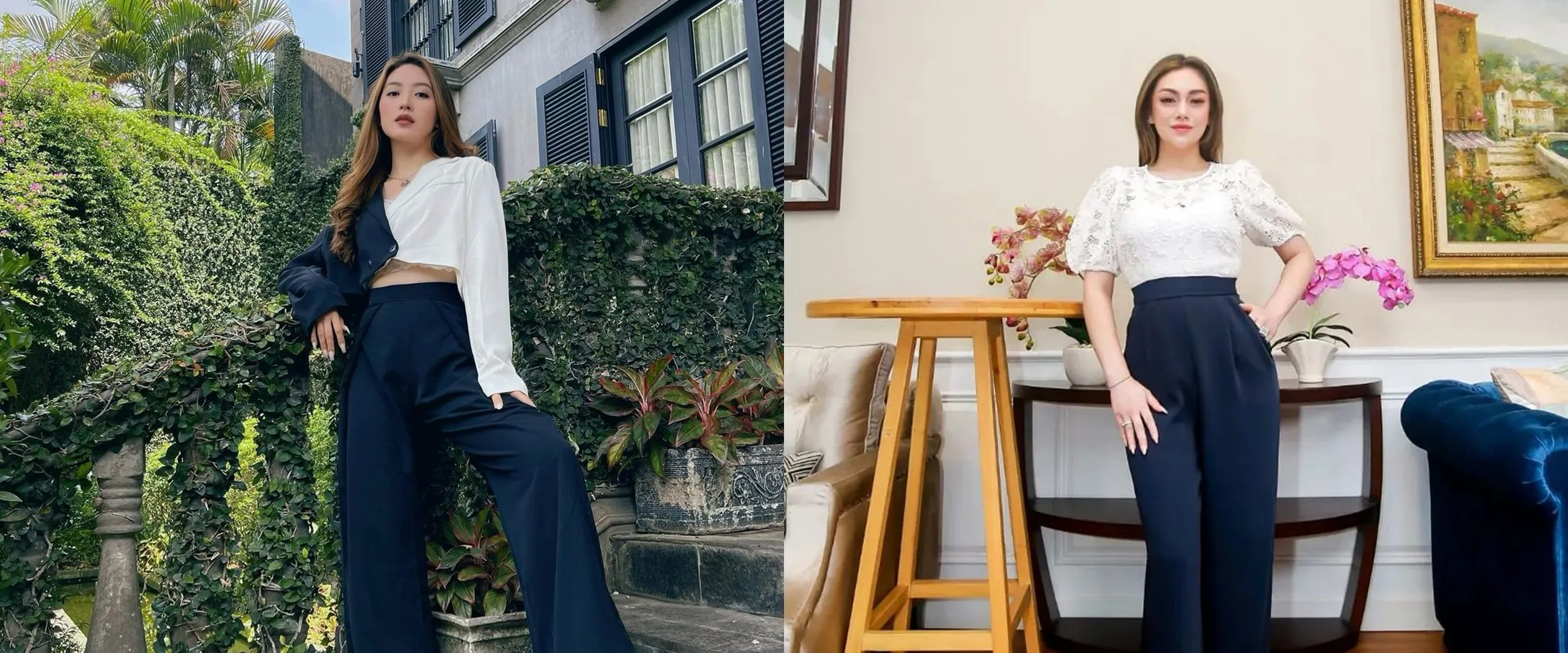 Pernah ada di hati Stefan William, intip 11 beda gaya keseharian Celine Evangelista dan Natasha Wilona