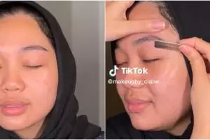 Wanita punya bekas jerawat dirias MUA jadi bridesmaid hasilnya bikin melongo, skill-nya panen pujian