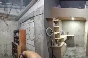 Makeover kamar sempit jadi lebih nyaman untuk anak, 11 potret perubahannya bikin takjub