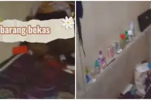 Makeover kamar triplek jadi Instagramable pakai barang bekas, bukti estetik nggak harus beli baru